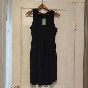 Elegant Black Midi Dress